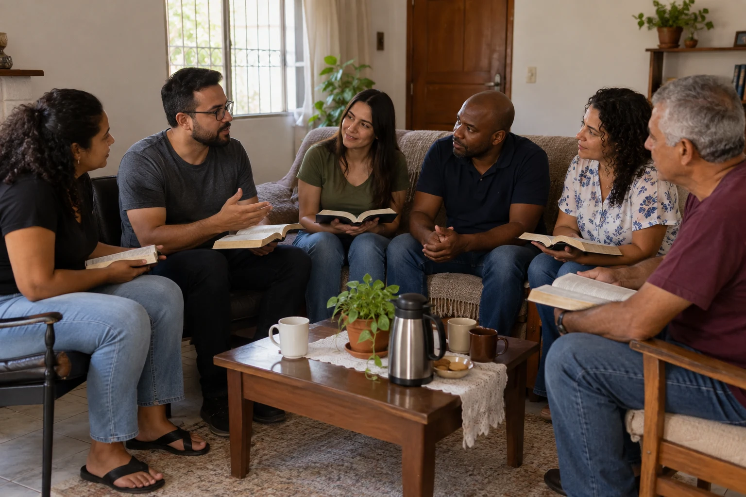 Pequenos grupos - ministério da Igreja Batista Servir